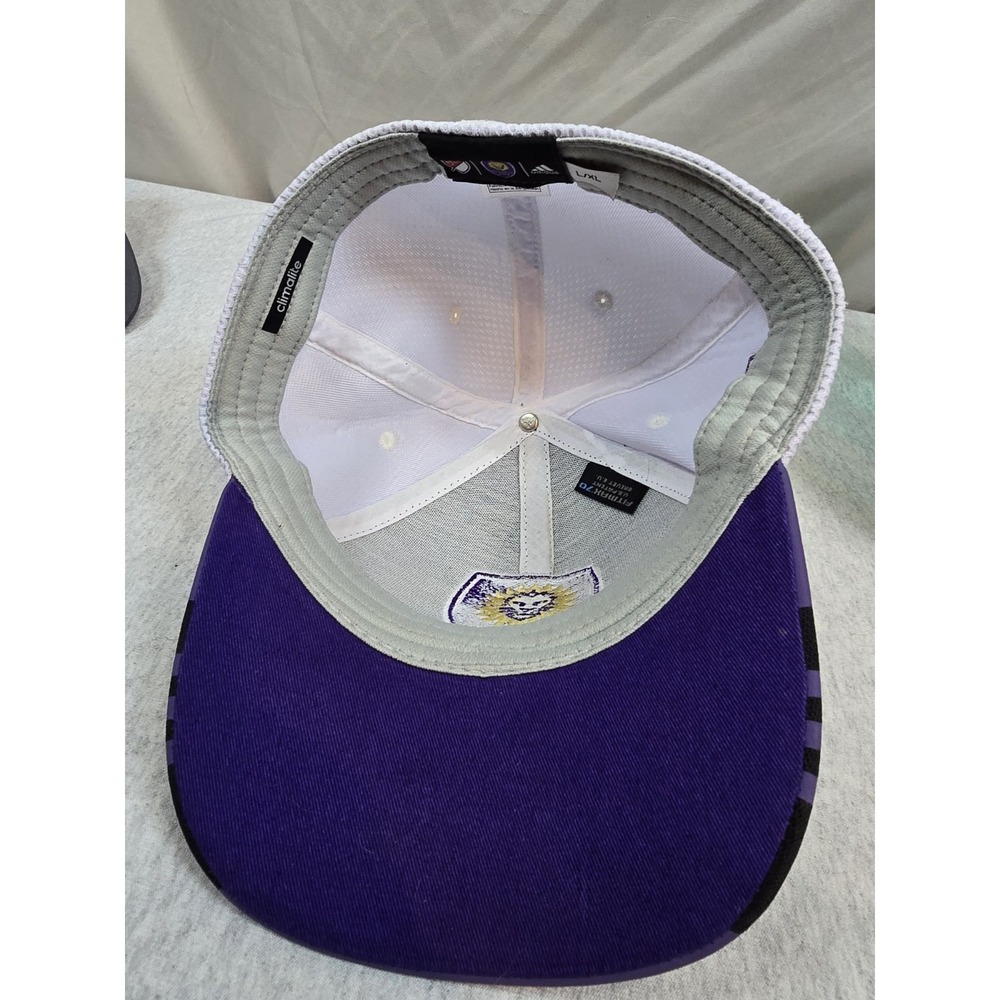 Orlando City SC Adidas MLS Soccer Snapback OSFM Hat Cap RARE Sample - Picture 6 of 6